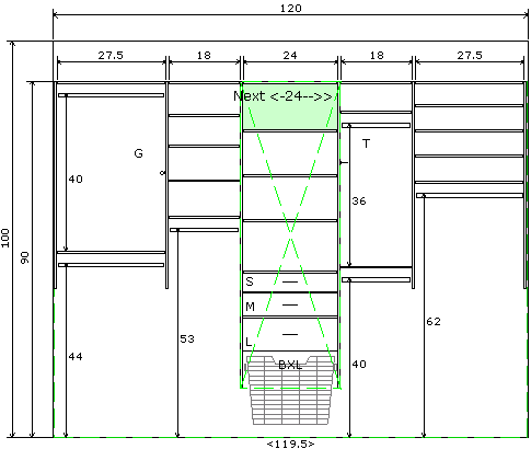 Closet Design Systems on Into The Model A Design Can Be Changed Effortlessly By Simply Editing